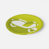 Assiettes En Carton Icône Scooter (Angle)