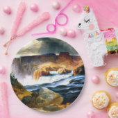 Assiettes En Carton Idaho, Chutes Shoshone, Rivière Snake (Fête)