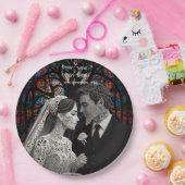 Assiettes En Carton Idées de cadeaux personnalisés pour couple de mari (Fête)