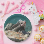 Assiettes En Carton Iguana à St Thomas (Fête)