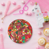 Assiettes En Carton II prismatique (Fête)