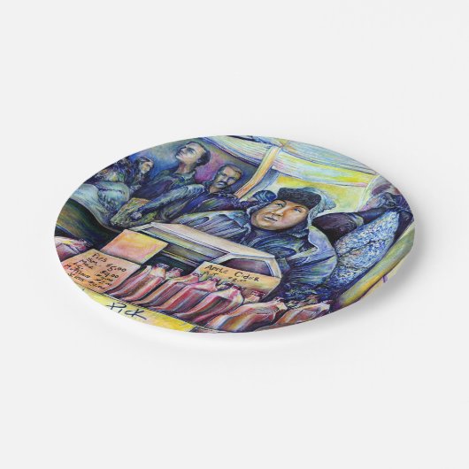 Assiettes En Carton Il A Entendu, Ce Que J'Ai Vu (Angle)