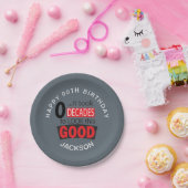 Assiettes En Carton Il a fallu 100 ans pour regarder ce bon - gris (Fête)