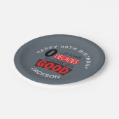 Assiettes En Carton Il a fallu 100 ans pour regarder ce bon - gris (Angle)