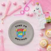 Assiettes En Carton Il Est Temps De Rebondir (Fête)