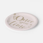 Assiettes En Carton Il Était Une Fois Des Plaques Papier Princess (Angle)