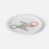 Assiettes En Carton Il N'Y A Que Deux Hommes (Angle)