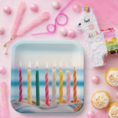 Assiettes En Carton Îles Caïmans (Fête)