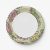 Assiettes En Carton Îles de l'Inde orientale (Devant)