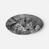 Assiettes En Carton Illustrated Christmas Nativity Scene (Angle)