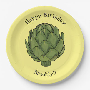 Assiettes En Carton Illustration d'artiste