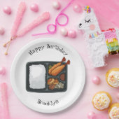 Assiettes En Carton Illustration de Bento (Fête)