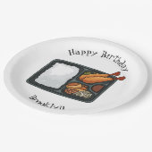 Assiettes En Carton Illustration de Bento (Angle)