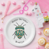 Assiettes En Carton Illustration de bug Picasso (Fête)