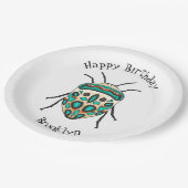 Assiettes En Carton Illustration de bug Picasso (Angle)