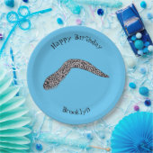 Assiettes En Carton Illustration de caricature de murène tachetée (Fête)