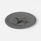 Assiettes En Carton Illustration de château surnaturel (Angle)