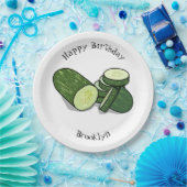 Assiettes En Carton Illustration de combre (Fête)