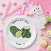 Assiettes En Carton Illustration de combre (Fête)