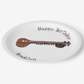 Assiettes En Carton Illustration de dessin de Sitar (Angle)