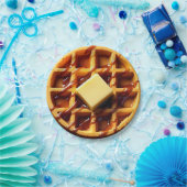 Assiettes En Carton Illustration de gaufre (Fête)
