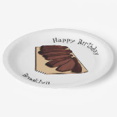 Assiettes En Carton Illustration de la poitrine de boeuf (Angle)