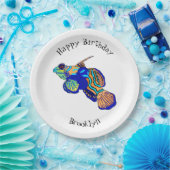 Assiettes En Carton Illustration de Mandarinfish (Fête)