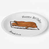 Assiettes En Carton Illustration de Peking duck (Angle)