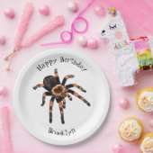 Assiettes En Carton Illustration de Tarantula (Fête)