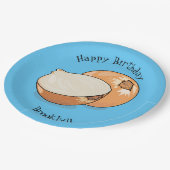 Assiettes En Carton Illustration d'oignon (Angle)