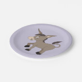 Assiettes En Carton Illustration Donkey Plaques de papier pour enfants (Angle)