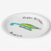 Assiettes En Carton Illustration du caméléon de Jackson (Angle)