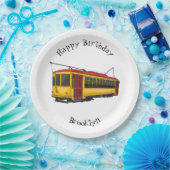 Assiettes En Carton Illustration du chariot Mata (Fête)