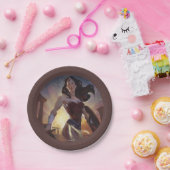 Assiettes En Carton Illustration d'une femme en crise infinie (Fête)