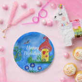 Assiettes En Carton Illustration Whimsical pour enfant Plaques de papi (Fête)