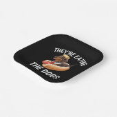 Assiettes En Carton Ils mangent les chiens Donald Trump Débat 2024 (Angulaire)