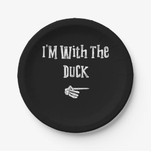 Assiettes En Carton Im Avec Canard Halloween Costume Amusant Couples M