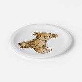 Assiettes En Carton Image Teddy Bear pour Plaques de papier (Angle)