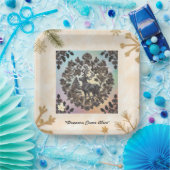 Assiettes En Carton "Imaginaire Art Designs" (Fête)