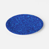 Assiettes En Carton Imaginaire bleu Parties scintillant étincelante Gl (Angle)