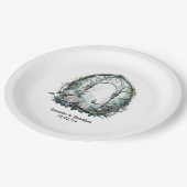 Assiettes En Carton Imaginaire foncé Fenêtre Château Mariage gothique (Angle)