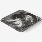 Assiettes En Carton Imaginaire Jolie déesse grecque Vive Beauté (Angulaire)