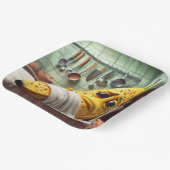 Assiettes En Carton Imaginaire Mal Mauvais Sentiment Banane (Angulaire)