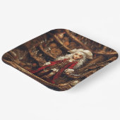 Assiettes En Carton Imaginaire mignonne fille Pirate Casquette (Angulaire)