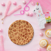 Assiettes En Carton Impression de girafe aquarelle (Fête)