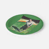 Assiettes En Carton Impression de golf 1934 (Angle)