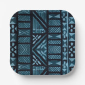 Assiettes En Carton Impression hawaïenne (Recto)