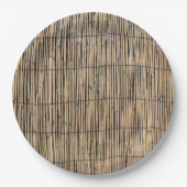 Assiettes En Carton Impression hawaïenne (Devant)