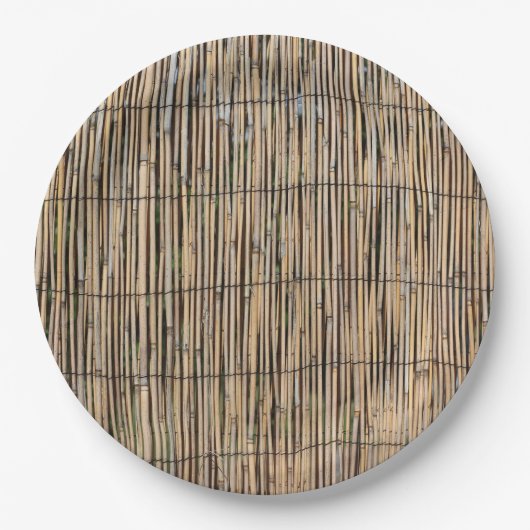 Assiettes En Carton Impression hawaïenne (Devant)