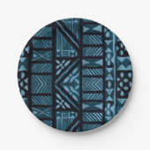 Assiettes En Carton Impression hawaïenne (Devant)